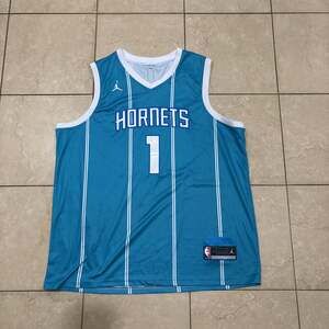 Nike LaMelo Ball Authentic Icon Edition Charlotte Hornets Game NBA Jersey 48 L